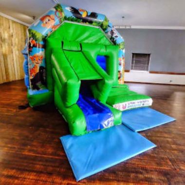12ft X 16ft Jungle Themed Disco Castle