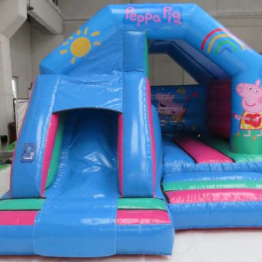 Peppa Pig Slide Bouncy Castle Hire Liverpool