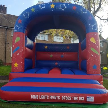 Red And Blue Adult Castle