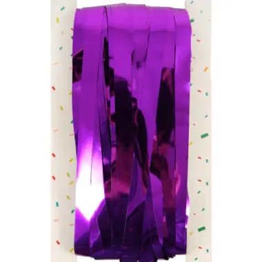 Purple Foil Curtain 92cm X 244cm