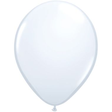 White Balloons 11 Inch (6pk)