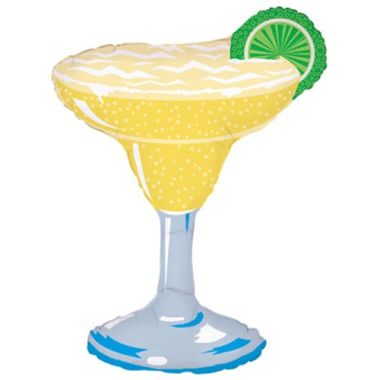 36 Inch Margarita Glass Foil Balloon