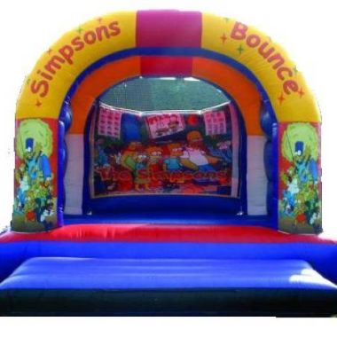 15ft X 15ft Simpsons Theme Castle