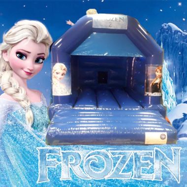 Ice Princess Bouncy Castle With Disco Inside