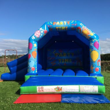 Party Time Castle & Slide Combo