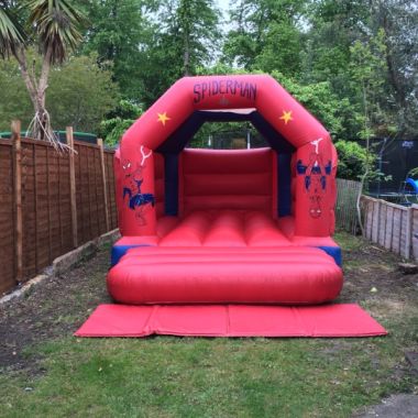 Spiderman Bouncy Castle Hire Surrey