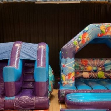 Party Mini Slide And Castle Package