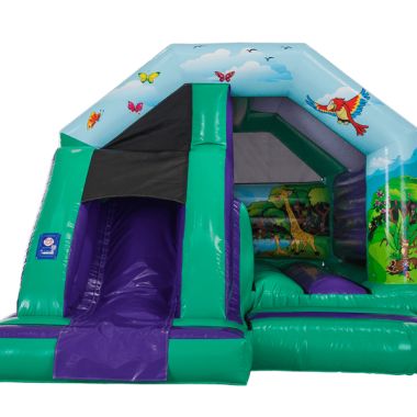 Jungle Bounce And Slide Castle