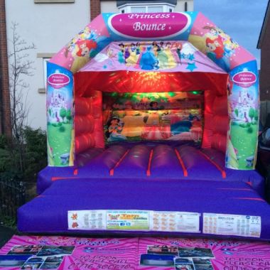 Princess Dance & Bounce Disco Bouncy Castle