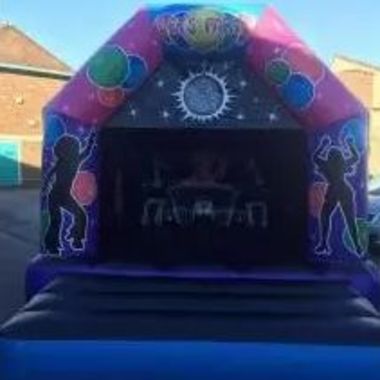 Disco Themed 12 X 14 Feet Castle