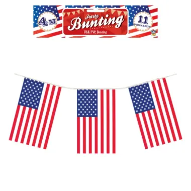 Usa Bunting 4m (11 Flags)