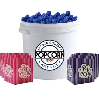 Blue Raspberry Flavoured Popcorn
