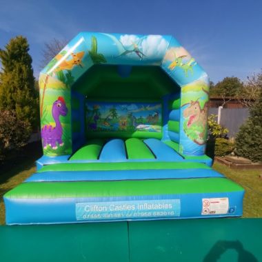 Dinosaur Bouncy Castle 13x13
