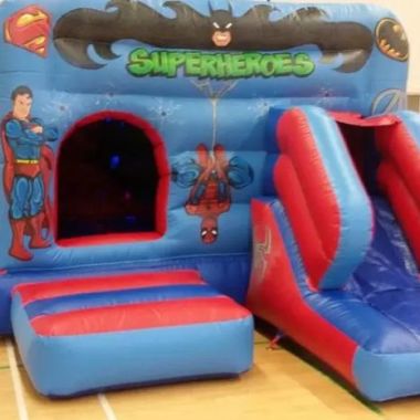 Low Level Super Hero Themed Castle With Lights And Music