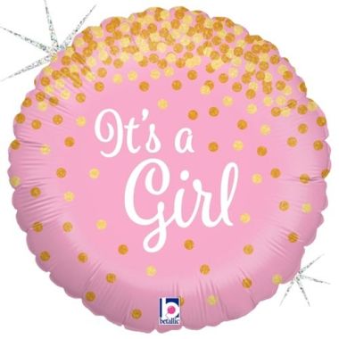 Its A Girl 18 Inch Balloon