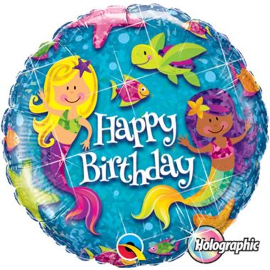 Mermaids Balloon - 18inch Foil