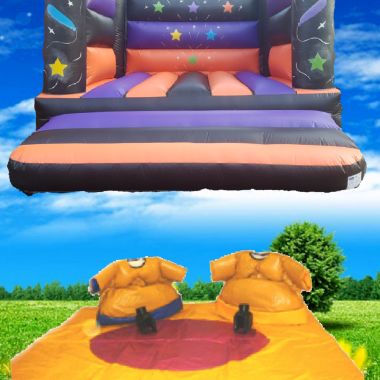 Package 4 - Any Adult Castle With Adult Sumo Suits