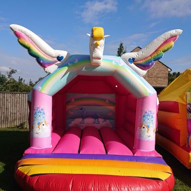 3d Unicorn Bouncy Castle