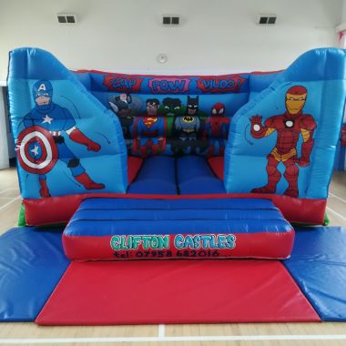 Superhero Bouncy Castle
