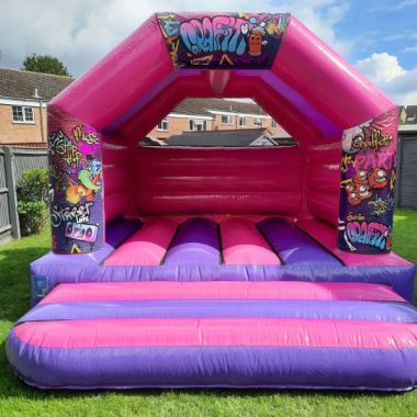 Graffiti Bouncy Castle
