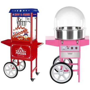 Candy Floss & Popcorn Machine