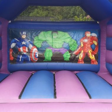 Superhero Bouncy Castle 12 X 14