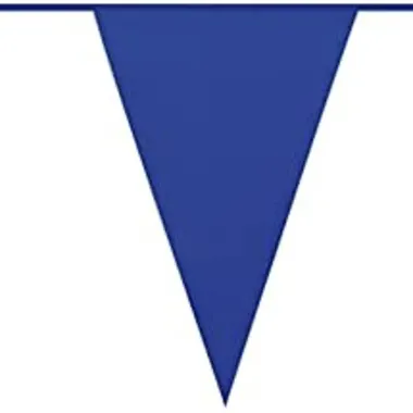 Dark Blue Standard Plastic Bunting 10m (20 Flags)