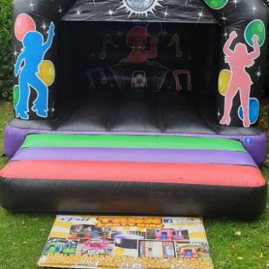 Party Disco Bouncy Castle
