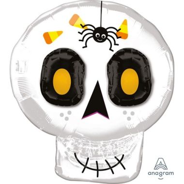 Cute Skull 25" Supershape Balloon