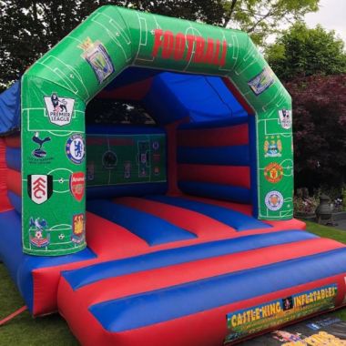 Premier League Football Bouncy Castle