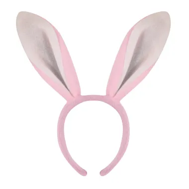 Pink Bunny Ears Headband Box Of 144