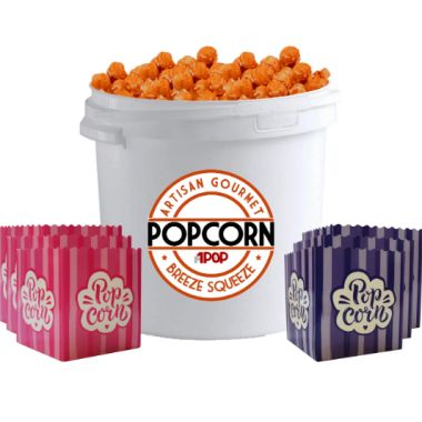 Orange Flavoured Popcorn
