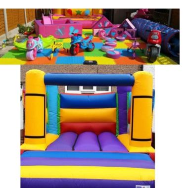 Large Soft Play Package With 10x12 Low Height Bouncy Castle