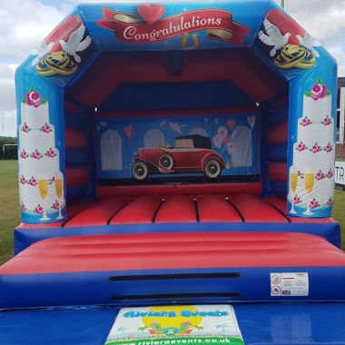 Wedding Adult Disco Bouncy Castle