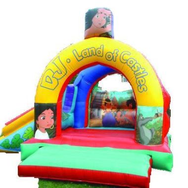 15ft X 17ft Jungle Book Slide Castle