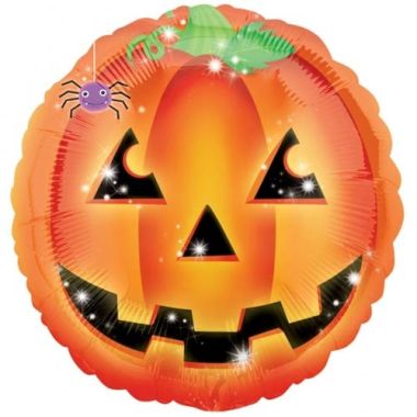 Pumpkin Spider Balloon 18 Inch