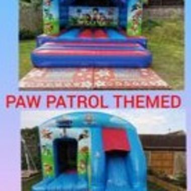 Paw Patrol Twin Bouncy Castle Package
