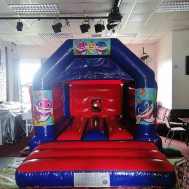 Baby Shark Disco Bouncy Castle Hire Barnsley