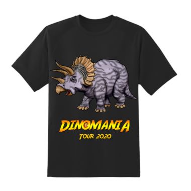 Dinomania T-shirt Millie The Triceratops