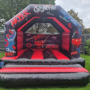 Graffiti Bouncy Castle