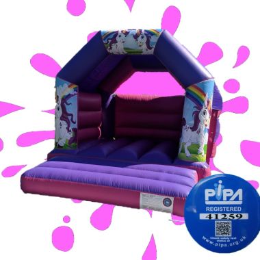 Pink Purple Unicorn Castle