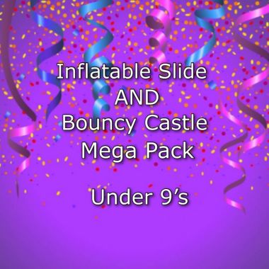 Bouncy Castle And Inflatable Slide Pack
