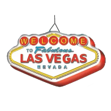 Vegas 5.4ft X 3ft Hanging Inflatable - Price To Hire