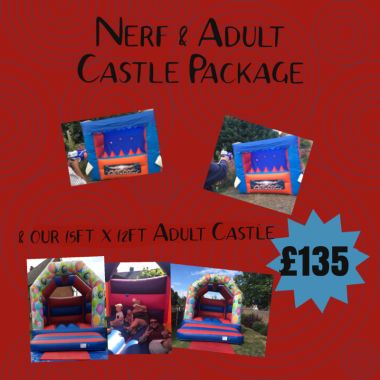 Nerf & Adult Castle Package
