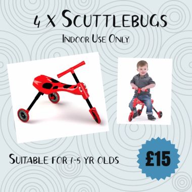 4 X Scuttlebugs
