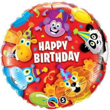 Party Animals Kids Balloon - 18inch Foil