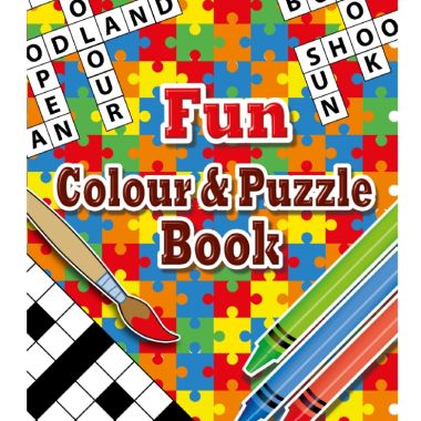 Puzzle And Colouring Book
