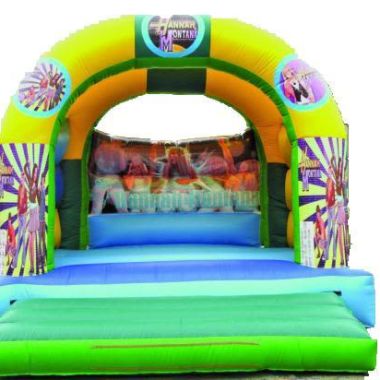 15ft X 15ft Hannah Montana Theme Castle