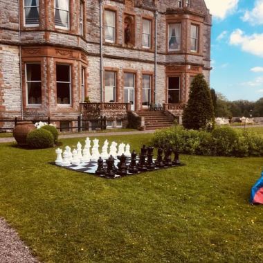 Giant Garden Chess Set