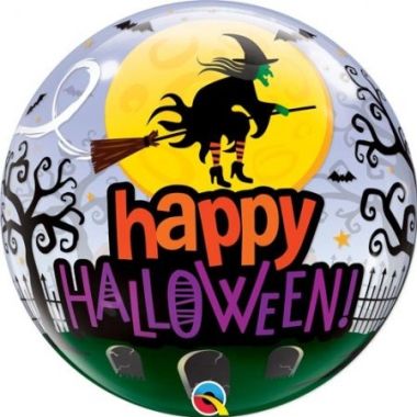 Halloween Witch 22inch Bubble Balloon